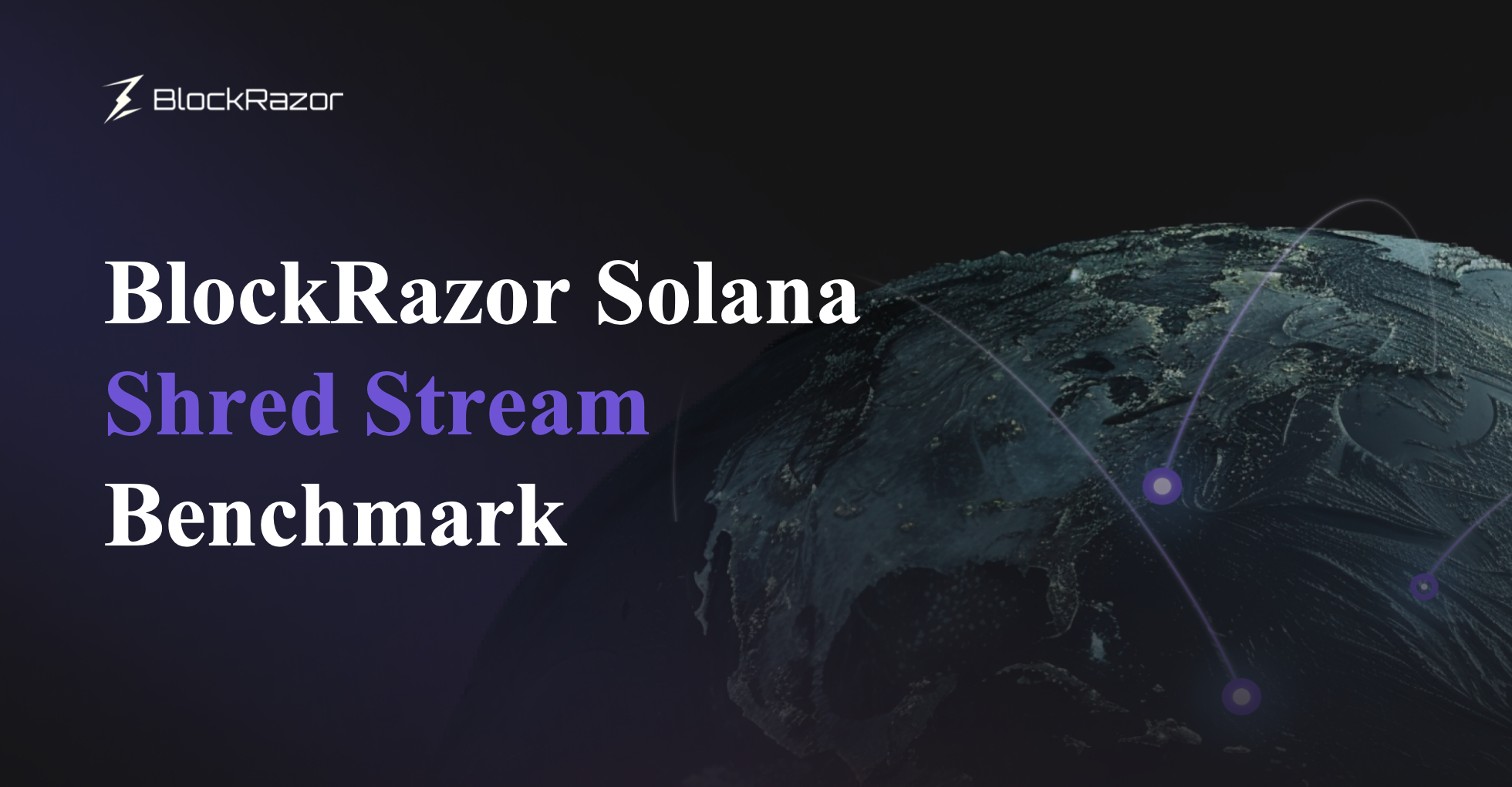 We conducted benchmark tests with Jito to demonstrate the low-latency transmission performance of BlockRazor Shred Stream.